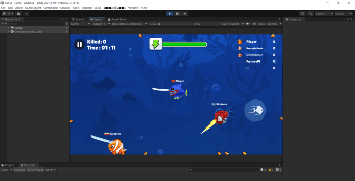 Fish King - FishKing.io - CodeBuySell - Buy Unity Game Source Codes