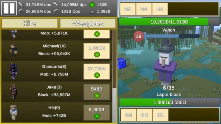 Idle Minecraft Clicker - Unity Source Code - CodeBuySell - Buy Unity Game Source Codes