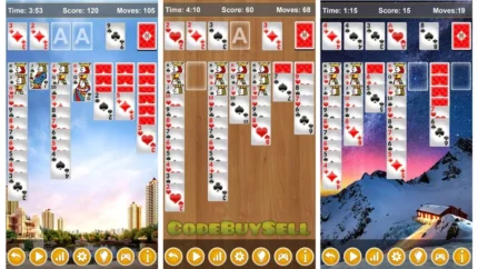 Solitaire Classic - Unity Source Code - CodeBuySell - Buy Unity Game Source Codes