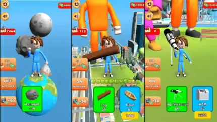 Lifting Hero Gym Tap Clicker 3D Game - Unity Source Code - CodeBuySell - Buy Unity Game Source Codes