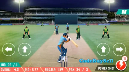 Cricket Game India vs Pakistan - Unity Source Code - CodeBuySell - Buy Unity Game Source Codes