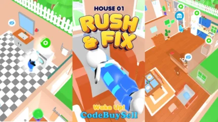Rush & Fix Idle Sneaky Fixer Game - Unity Source Code - CodeBuySell - Buy Unity Game Source Codes