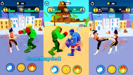 Street Fighter Hero - Unity Source Code - CodeBuySell - Buy Unity Game Source Codes