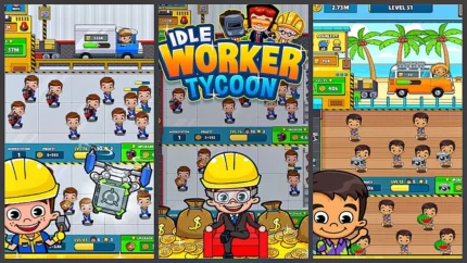 Idle Worker Tycoon - Unity Source Code - CodeBuySell - Buy Unity Game Source Codes