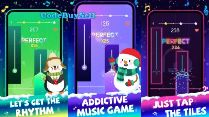 Piano Tiles Template Working 100% - Unity Source Code - CodeBuySell - Buy Unity Game Source Codes