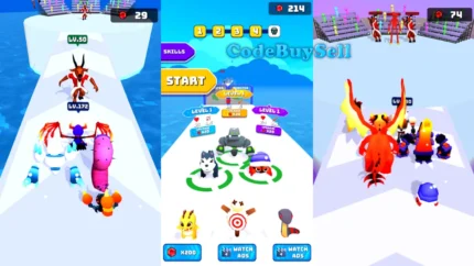 Merge Run Soul Monster - Unity Source Code - CodeBuySell - Buy Unity Game Source Codes
