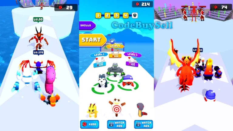 Merge Run Soul Monster - Unity Source Code - CodeBuySell - Buy Unity Game Source Codes
