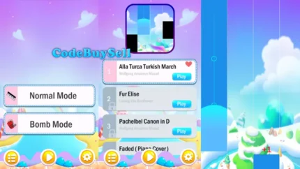 Piano Tiles by CodeBuySell - Unity Source Code - CodeBuySell - Buy Unity Game Source Codes