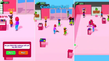 Makeup Store IDLE Arcade - Unity Source Code - CodeBuySell - Buy Unity Game Source Codes