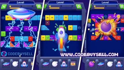 Brick Breaker Mobile App Templates - Unity Source Code - CodeBuySell - Buy Unity Game Source Codes