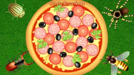 Pizza Defense Game For Pet Cat - Unity Source Code - CodeBuySell - Buy Unity Game Source Codes