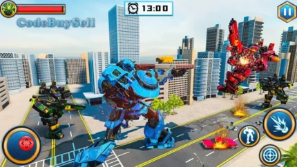 Electric Dragon Robot - Unity Source Code - CodeBuySell - Buy Unity Game Source Codes