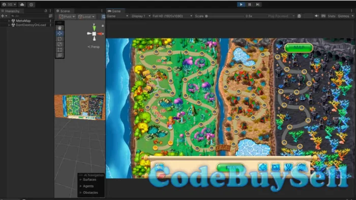 Garden Rescue Game Chapter 9 - Unity Source Code - CodeBuySell - Buy Unity Game Source Codes