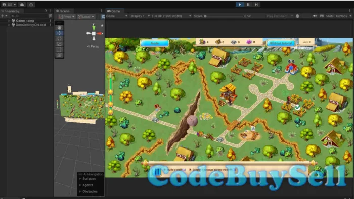 Garden Rescue Game Chapter 9 - Unity Source Code - CodeBuySell - Buy Unity Game Source Codes
