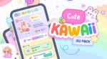 Cute Kawaii GUI Pack - Unity Assets - CodeBuySell - Buy Unity Game Source Codes