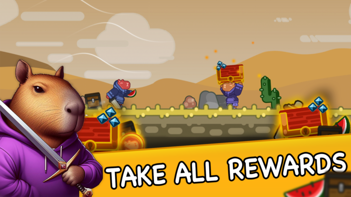 Capybara! Treasure World Rush - Unity Source Code - CodeBuySell - Buy Unity Game Source Codes