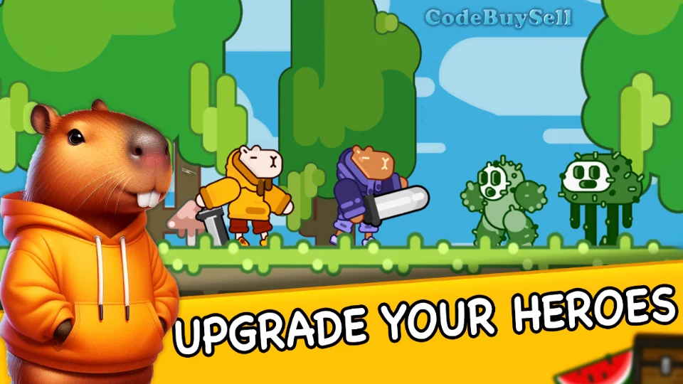 Capybara! Treasure World Rush - Unity Source Code - CodeBuySell - Buy Unity Game Source Codes