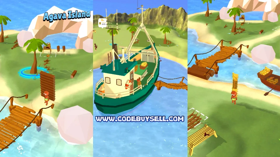 Island Idle Survival Game - Unity Source Code - CodeBuySell - Buy Unity Game Source Codes