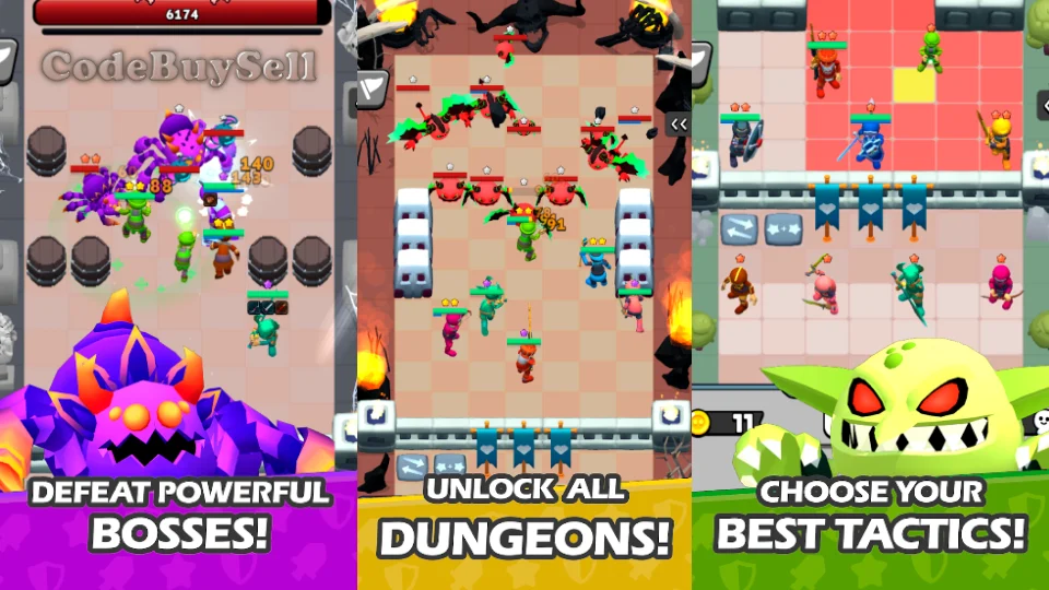 Merge Heroes: God's Castle - Unity Source Code - CodeBuySell - Buy Unity Game Source Codes