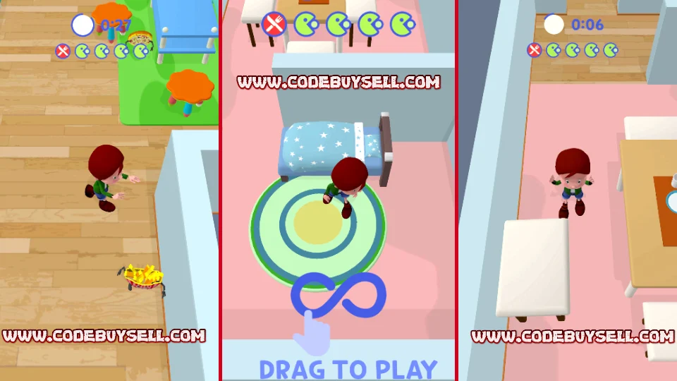 More Snacks! Fun Hide n Seek Game - Unity Source Code - CodeBuySell - Buy Unity Game Source Codes