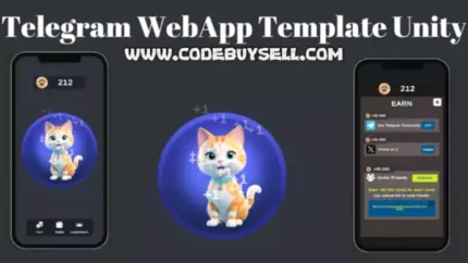 Telegram WebApp Template - Unity Source Code - CodeBuySell - Buy Unity Game Source Codes