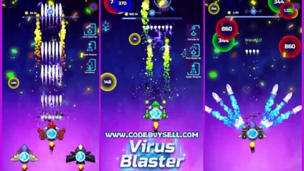 Virus Blaster Shooting Game - Unity Source Code - CodeBuySell - Buy Unity Game Source Codes