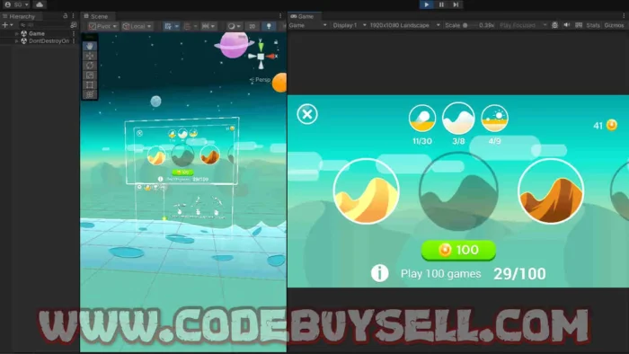 Dune Clone Tiny Wings Complete Project - Unity Source Code - CodeBuySell - Buy Unity Game Source Codes