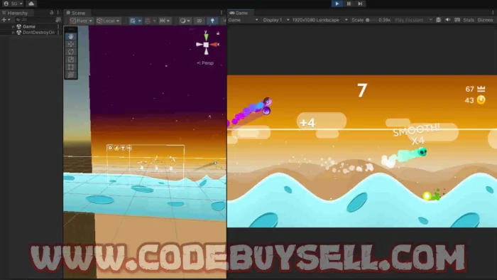 Dune Clone Tiny Wings Complete Project - Unity Source Code - CodeBuySell - Buy Unity Game Source Codes
