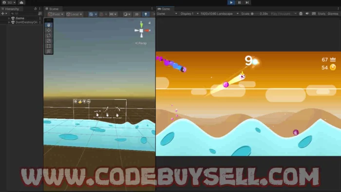 Dune Clone Tiny Wings Complete Project - Unity Source Code - CodeBuySell - Buy Unity Game Source Codes